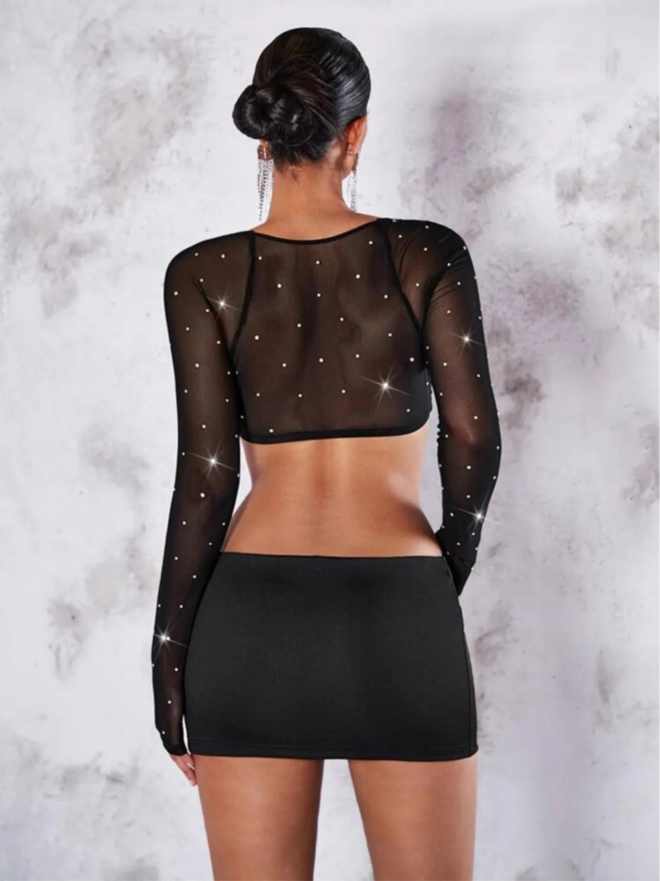 New fashion high-waisted pure color pencil skirt for women in spring, summer and autumn