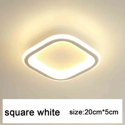 LED Strip Aisle Ceiling Lights Modern Minimalist Living Room Lamps For Balcony Entrance Staircase Home Decor corridor lamp