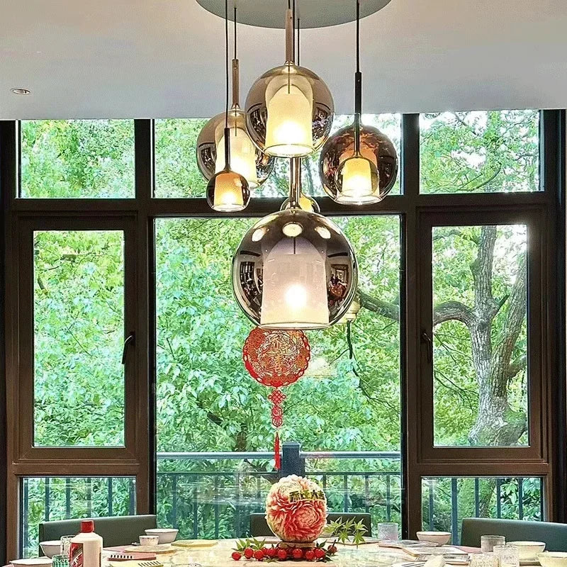 Modern Home Decor LED Lights Pendant Light Lamps For Living Room Chandeliers For Dining Room Hanging Light Indoor Lighting