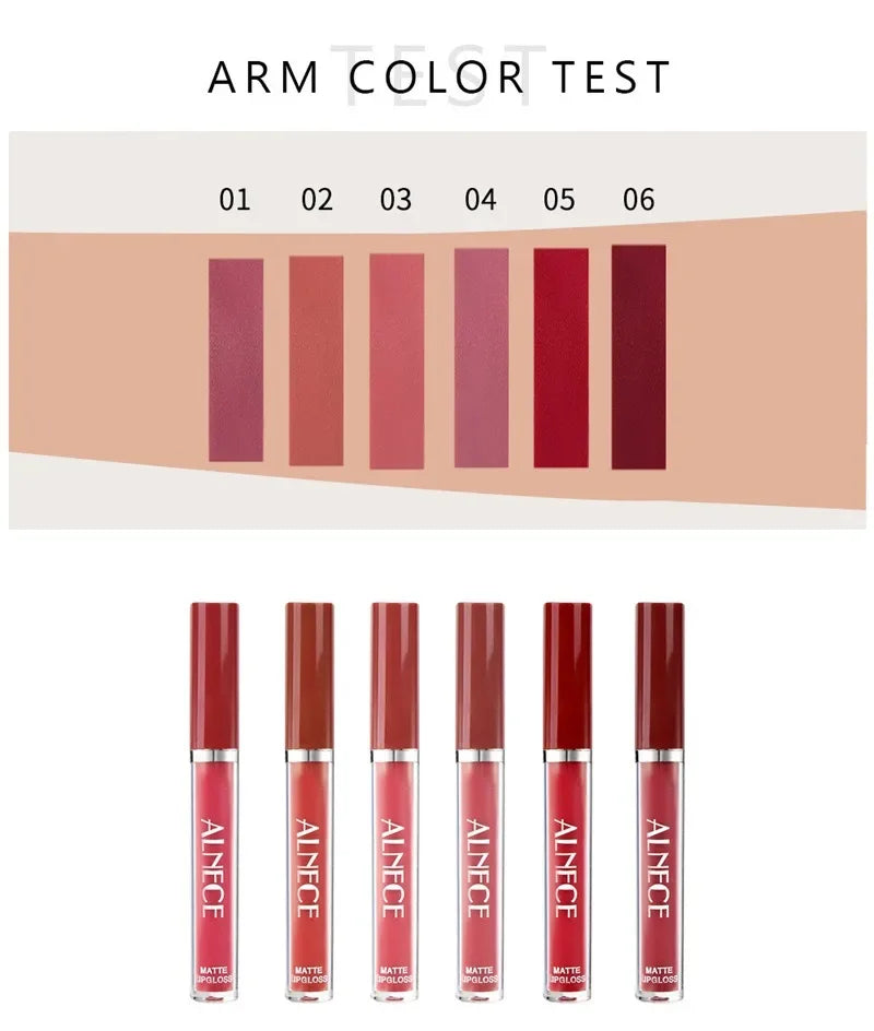 Combination Lipstick Set Makeup for Women Waterproof Long Lasting Cosmetics Matte Velvet Nude Color Lipstick Makeup Gift Box