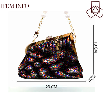 Nigerian Style Large Capacity Shoulder Bag African Ladies Wedding Party Shoes Or Commuter Shoes And Bag