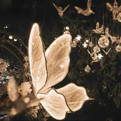 Wedding Light Decorations Butterfly Movement Modern Gold Romantic Butterfly LED Lights for Home Party Holiday Decor Lighting