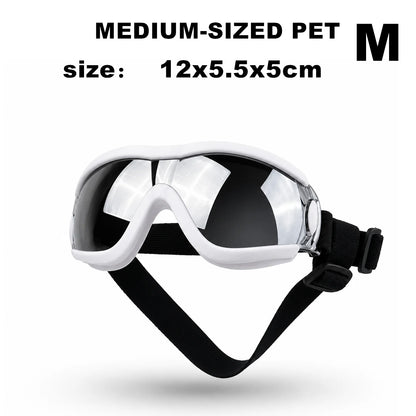 These Pet Dog Sunglasses Can Block Ultraviolet Rays, and the Dog Goggles Are Windproof and Dustproof.