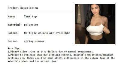 Sexy Sleeveless Vest Corset Crop Top Women Aesthetic Clothing Summer Y2k Streetwear White Black Yellow Red Tank Top for Womens