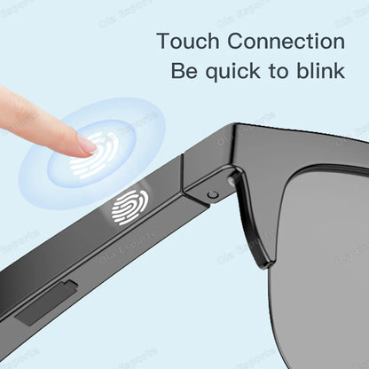2026 Smart Glasses New AI Translation UV400 Polarized Lenses Wireless Bluetooth Call HD Voice navigation Driving SmartSunglasses