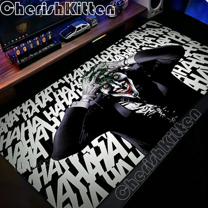 Mouse Mat Joker Mouse Pad Anti-slip Rubber Desk Mat With Lockrand Gaming Accessories Prime Gaming XL Keyboard Pad Padding Mats