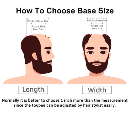 Swiss Lace Front Men Toupee Real Human Hair Wigs Lace PU Men's Capillary Prosthesis Durable Man Wig Natural Human System Toppers