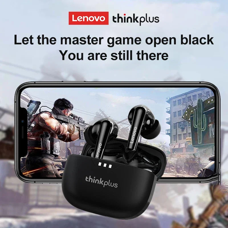 Original Lenovo Lp3 Pro TWS Earphones Wireless Bluetooth 5.3 Earbuds HIFI Sound Noise Reduction HD Call Low Latency Headphones