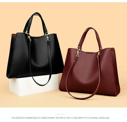 Genuine Brand Luxury Designer Women Bags High Quality Leather Shoulder Crossbody Messenger Tote Bag Large Handbag Purses