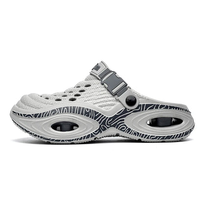 Summer Men's Beach Clogs Outdoor Sandals New Design Slippers EVA Soft Slides For Men Casual Garden Shoes Male Beach Slippers
