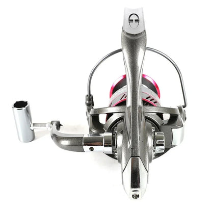 1000-7000 Series Metal Wire Cup 5.2:1 Gear Ratio, 26LB Max Drag, Spinning Fishing Reel, For Freshwater Saltwater Carp Fishing