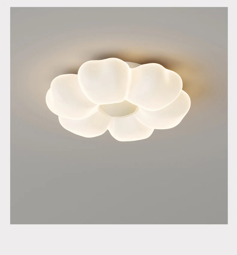Children's Room Flower Ceiling Lights Pink Flower Princess Room Light Warm Romantic Girl Bedroom Nursery Baby Room Ceiling Lamps