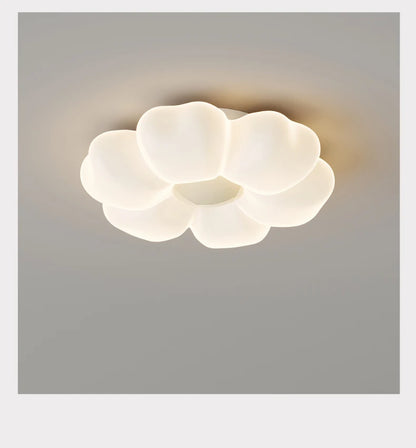 Children's Room Flower Ceiling Lights Pink Flower Princess Room Light Warm Romantic Girl Bedroom Nursery Baby Room Ceiling Lamps