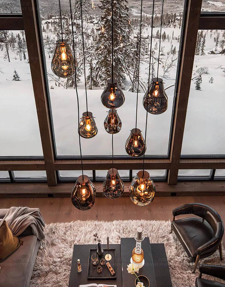 Home decoration chandelier dining room Pendant lights indoor lighting light fixture Ceiling lamps salon fancy indoor lighting