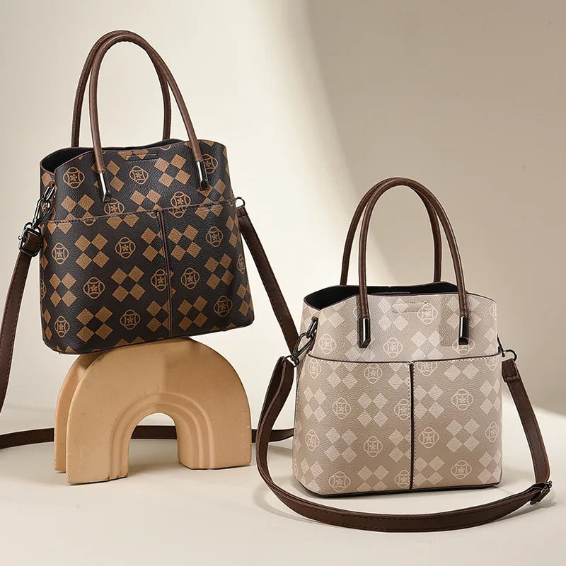 2026 New Fashion Women's Bag High Quality Versatile Retro Bucket Bag Designer Luxury Handbag Trend Ladies Shoulder Crossbody Bag