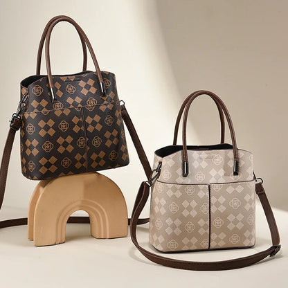 2026 New Fashion Women's Bag High Quality Versatile Retro Bucket Bag Designer Luxury Handbag Trend Ladies Shoulder Crossbody Bag