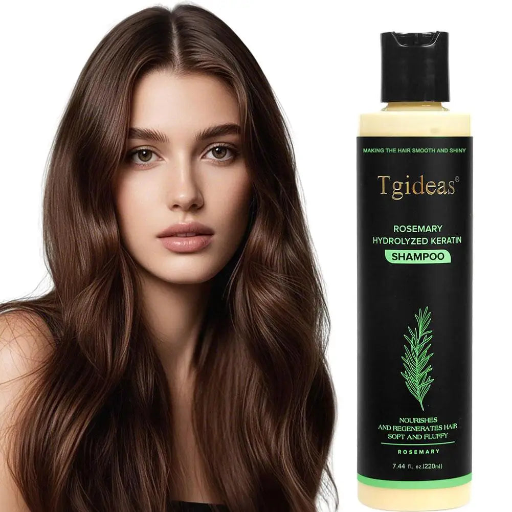 Rosemary Hair Growth Shampoo Organic Rosemary Oil Deeply Nourish Hair Follicles Promote Scalp Blood Circulation Reduce Hair Loss