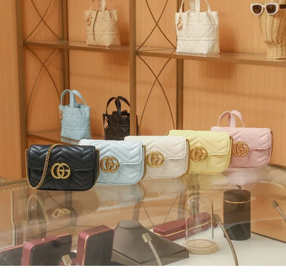 Classic Popular Tote Bags For Women, Genuine Leather Handbag For Ladies By Luxury Brand Elegant Inspiration