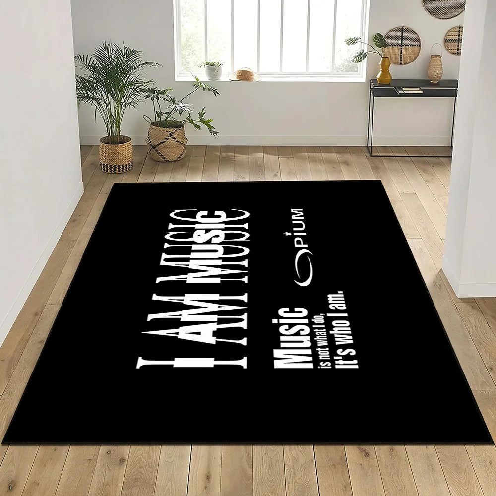 Rapper Playboi Carti I am Music Door Mat Entrance Non-slip Washable Kitchen Carpet Living Room Hallway Rug Bathroom Decoration