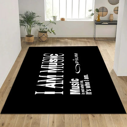 Rapper Playboi Carti I am Music Door Mat Entrance Non-slip Washable Kitchen Carpet Living Room Hallway Rug Bathroom Decoration