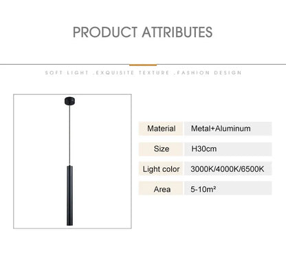 Nordic LED Cord Pendant Lighting for Kitchen Bedside Adjustable Line Suspended Hanging Lamps Chandelier Lights for Restaurant