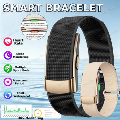 2026 Health Smart Bracelet Heart Rate Blood Oxygen Monitor Pedometer Sport Fitness Electronic Bracelet Men Women Smartwatch Hw12