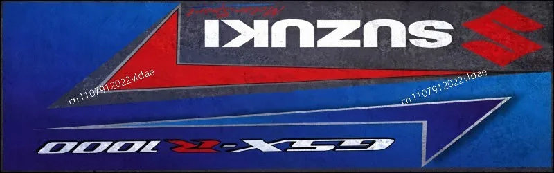 SUZUKI Motorcycle Garage Rug for Sports Racing Suzuki Moto Display Carpet Electric Vehicle Mat Home Decoration Doormat Bedroom