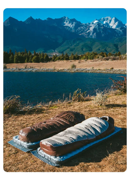 Naturehike SnowBird Down Sleeping Bag Ultralight Waterproof Mummy Sleeping Bag Winter Duck Down Sleeping Bag SP400 SP700 SP1000