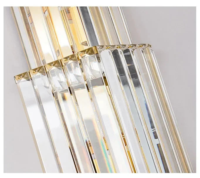 Luxury Hotel Lobby Large Big Crystal Wall Lamp for Club Hall Villa Living Room Bedroom Office Banquet Indoor Lighting Fixtures
