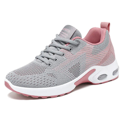 Women Platform Casual Sneakers Shoes Mesh Breathable Running Shoes Chunky Summer Sports Tenis Shoes 2025 Luxury Vulcanize Shoes