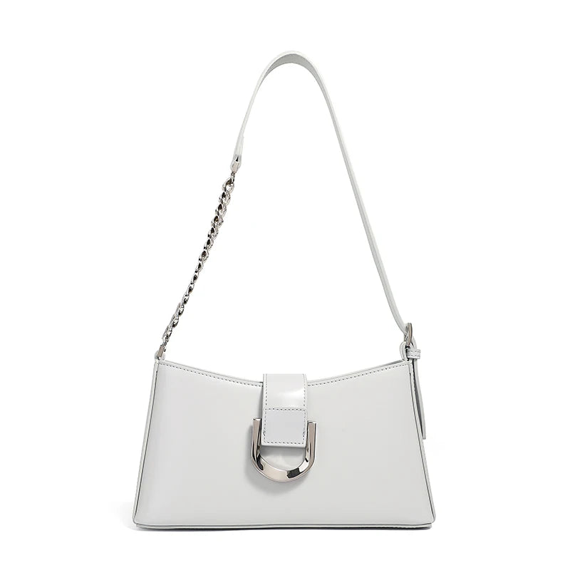 Genuine Leather Women's Bag Luxury Designer Adjustable Shoulder Bags Classic Crossbody Chain Bag Cowhide Fashion Handbags 2979