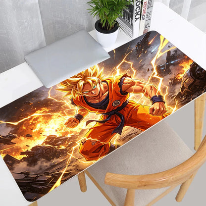 Dragon Ball Z Mouse Pad Large Mouse Mat Computer Keyboard Pad XXL Colorful Desk Mat Laptop Gaming Accessories DBZ Anime Mousepad