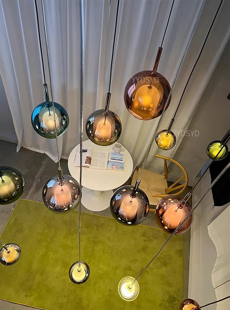 Modern Home Decor LED Lights Pendant Light Lamps For Living Room Chandeliers For Dining Room Hanging Light Indoor Lighting