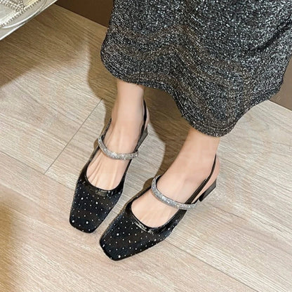 New Arrival Women Shoes Luxury Rhinestone High Heeled Sandals for Woman Elegant French Wedding Shoe Designer Shoes Zapatos Mujer