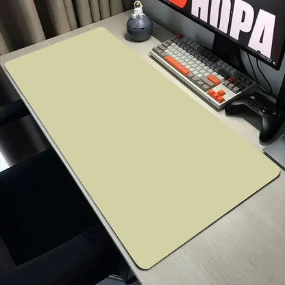 Solid Color Pink Large 900X400 Small Rubber Mouse Pad Gaming Office Convenient Accessories Non-Slip Base Desk Pad Laptop Carpet