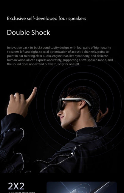 Rayneo Air 3 smart AR glasses HD viewing portable screen 120Hz1080P high refresh