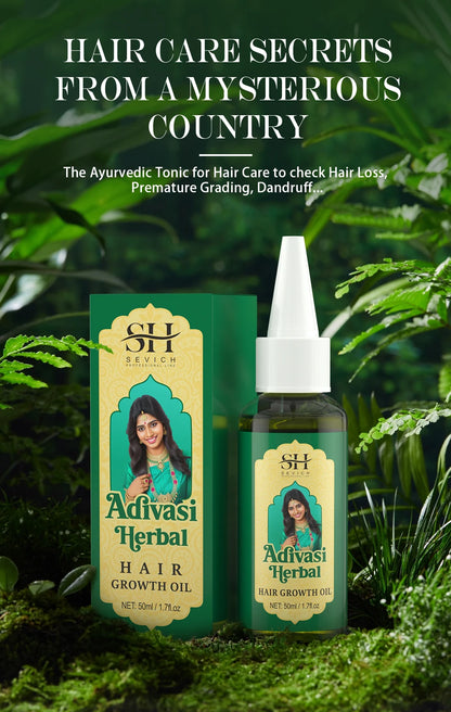 2pcs Set Herbal Hair Oil & Sandalwood Comb India Hair Oil Ayurvedic Hair Growth Oil Rosemary Hair Growth Oil Hair Regrowth Serum
