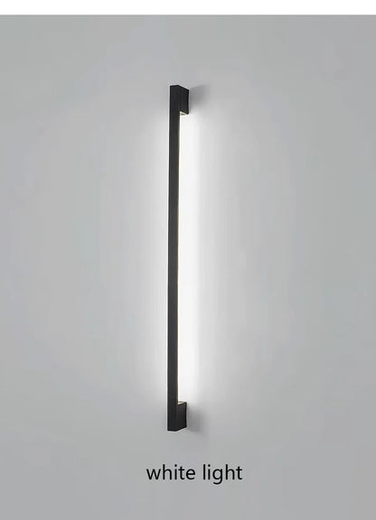 Modern Minimalist Long Wall Lamp LED Wall Mounted Light Indoor Living Room Bedroom Background Lamp Home Decora Fixtures 110/220V