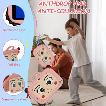 7 Inch New Cartoon Pattern Tablets For Study Education Games Children's Gifts 4GB+64GB ROM Quad Core Dual Cameras WiFi Tablet PC