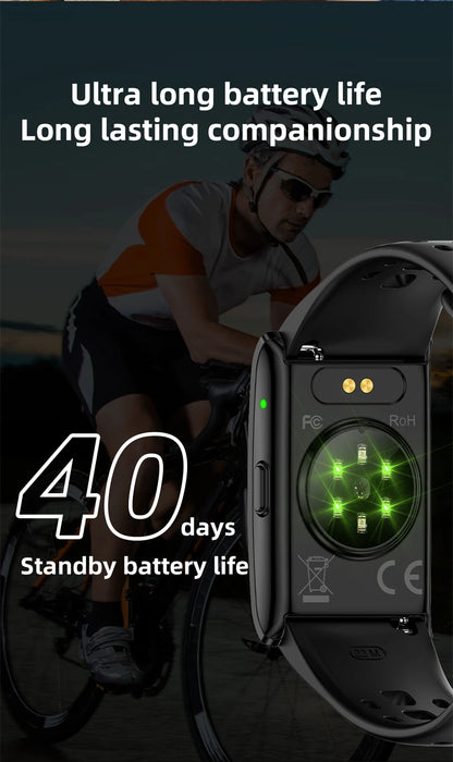 2026 No Screen Smart Watch for Men Women Fitness Tracker Heart Rate Blood Pressure Monitor HRV Sleep Sport Health Smart Bracelet