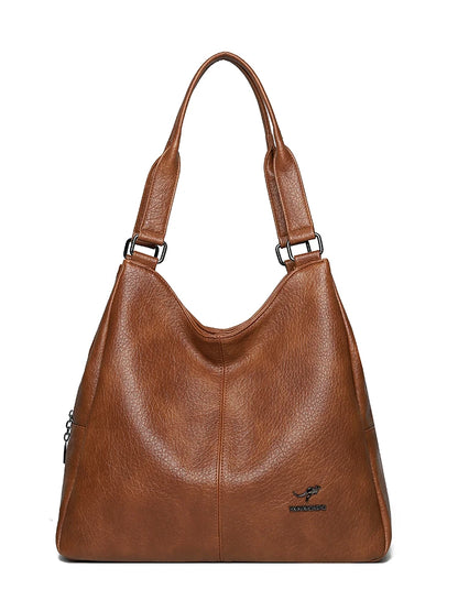 Three Layers Genuine Brand Tote Bag Luxury Handbags for Women Mom Shoulder Hand Bag Designer Top Quality Soft Leather Sac New