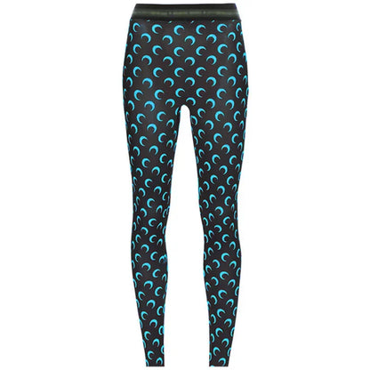 Fashionable Women Printed Elastic Jumpsuit New Summer Casual Seamless Tight Thin Women's High Waisted Leggings