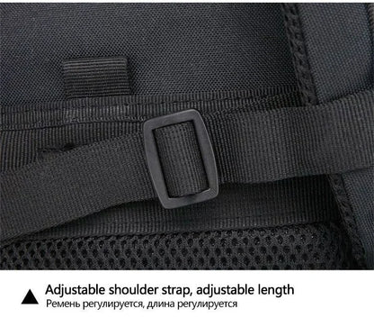 45L Tactical Fishing Backpack Molle Water Resistant Outdoor Tackle Bag Large Capacity Storage Camping Hiking Travel Rucksack Trekking Men Women Anglers Fishermen Rod Reel Gear Durable Multi Pocket Wear Resistant Lake River Se