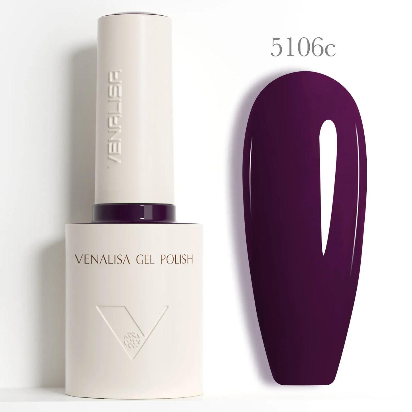 Venalisa 10ml HEMA TPO Free Red Cat Eye Gel Polish Soak Off UV LED Magnetic Nail Polish Diamond Top Long Wear Gel Varnish