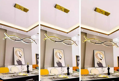 home decorationPendant lights, luxury crystal living room chandelier, dining room Pendant lamp, ceiling light, indoor lighting