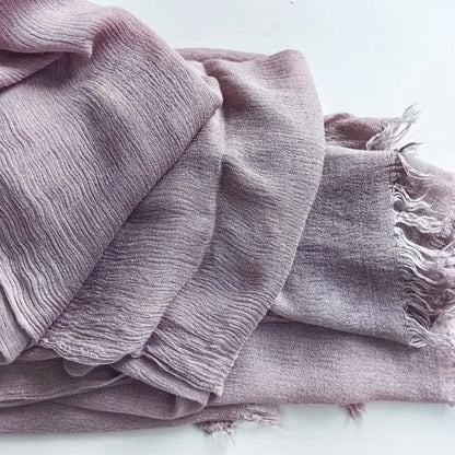 60 Color Cotton Crepe Shawl Headwraps Fashion Scarf Hijab For Women Veil Muslim Islam Hijab Cap Scarf For Muslim Shawl 200*90CM
