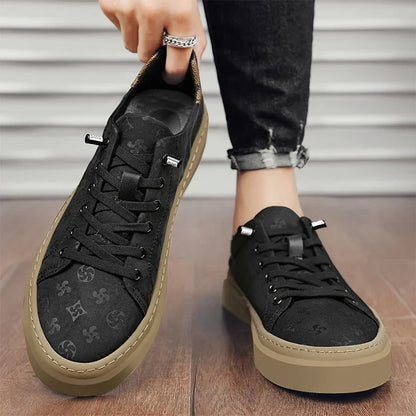 Men Skateboarding Shoes Platform Tennis Gym Sport Sneakers Luxury Design Skateboard Flats Sneakers Outdoor Walking Shoe For Male