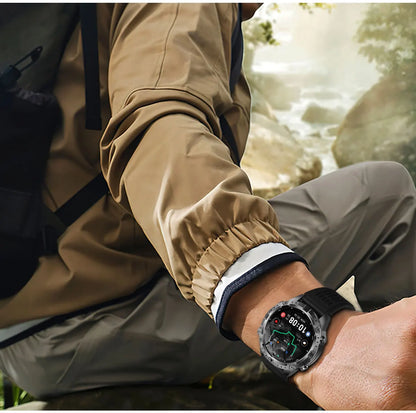 2026New Military Tank GPS SmartWatch Offline Map 10ATM Swim 2GB RAM Music Altitude Compass Bt Call Fitness Sports Smartwatch Men