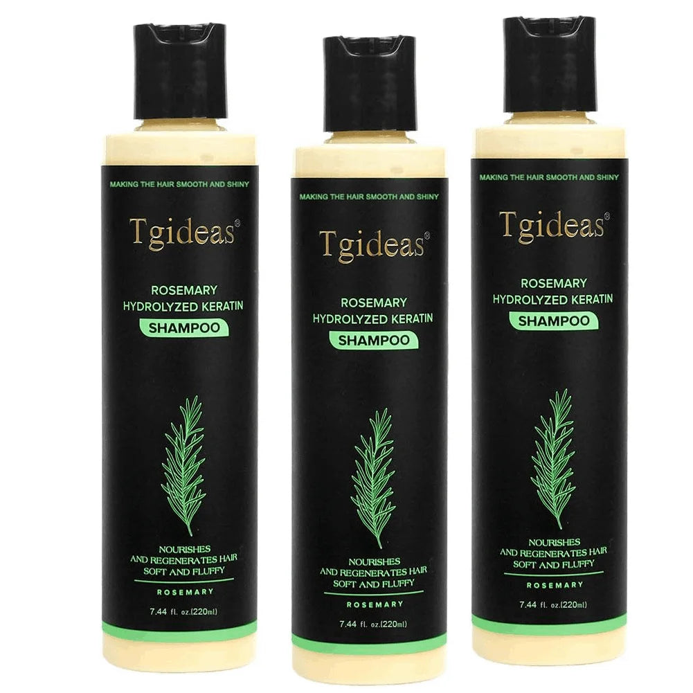 Rosemary Hair Growth Shampoo Organic Rosemary Oil Deeply Nourish Hair Follicles Promote Scalp Blood Circulation Reduce Hair Loss