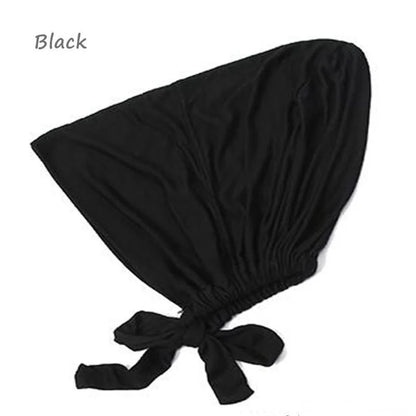 New Soft Modal Muslim Turban Hat Inner Hijab Caps Islamic Underscarf Bonnet India Hats Female Headwrap Turbante Mujer